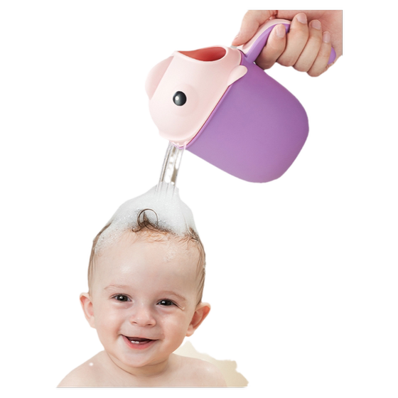 
Kechao baby bath water scoop baby shampoo cup children's water scoop shampoo shower small toy bath supplies
