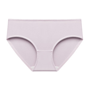 Lanzhuoli Shopping Mall same underwear for women pure cotton bottom crotch mid-low waist boxer soft pants comfortable and markless shorts
