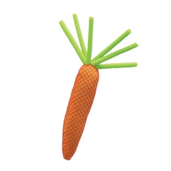 Kong Cat Toys Wear-resistant And Bite-resistant Catnip Mesh Carrots Self-pleasure And Boredom Relief Pet Toys