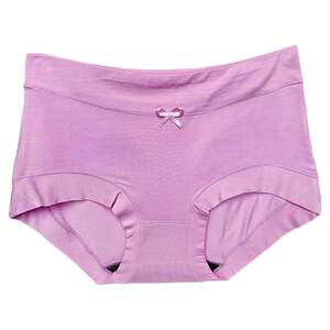 
Combination pack Caitian underwear women's modal flat feet hip solid color simple graphene antibacterial crotch 30923 mid-waist