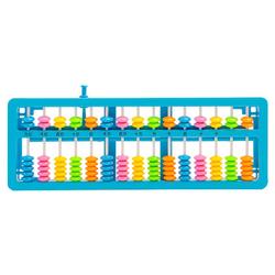 Abacus For Primary School Students In The Second Volume Of First And Second Grade Special Mathematics 13-speed 5-bead Children's Abacus Abacus Mental Arithmetic Kindergarten Baby Mini Toy Counter Automatic Clearing Learning Enlightenment Teaching Material