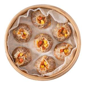 
Vegetarian vegetarian multigrain siomai 300g Cantonese tea snacks shaomai snacks Buddhist instant semi-finished breakfast