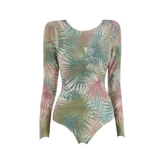 
VALTOS new women's backless cross diving surfing suit long-sleeved sun protection one-piece swimsuit women's resort swimsuit summer