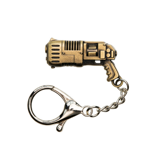 
Starforged star casting Warhammer 40K peripheral ornaments Mephisto ion gun keychain in stock