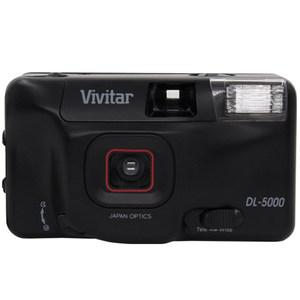Retro gift American vivitar DL5000 dual focal length 135 film fool camera manual flash
