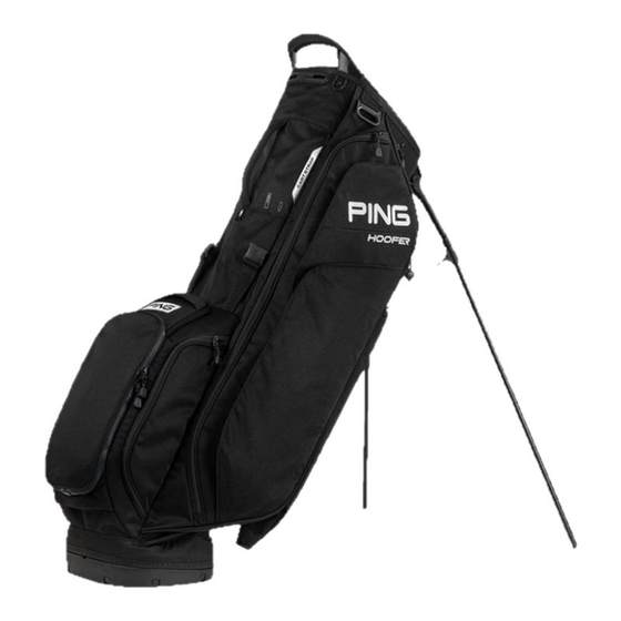 
PING [Official Authentic Product] HOOFER GOLF BAG Golf Large Capacity Casual Ball Bag Bracket Bag