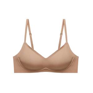 
Internal and external orange label soft steel ring fixed cup bra seamless invisible push-up underwear comfortable and breathable spring and summer NEIWAI