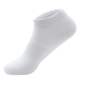Socks Women's Short Socks Boat Socks Spring and Summer Sports Cotton Socks Men's Thin White Breathable Sweat-Absorbent Deodorant Shallow Mouth Low-cut Solid Color Socks