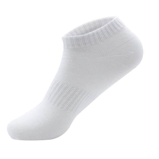 Socks Women's Summer Socks Boat Socks Men's Sports Cotton Socks Thin White Breathable Sweat-Absorbent Deodorant Shallow Mouth Low-cut Solid Color Socks