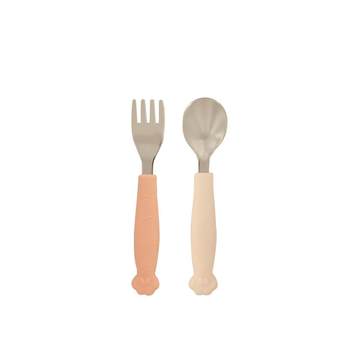 
Aikawei 316 stainless steel children's eating fork and spoon