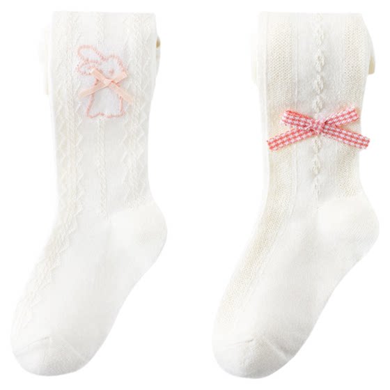 Children's pantyhose summer thin girls' stockings white stockings baby anti-mosquito socks pantyhose girls' body stockings