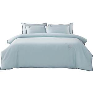 Mercury Home Textile New Chinese Kit 60 Long-length Cotton and Satin Light Luxury Four-Piece Set Antibacterial Embroidery Quilt Cover Bedding Products