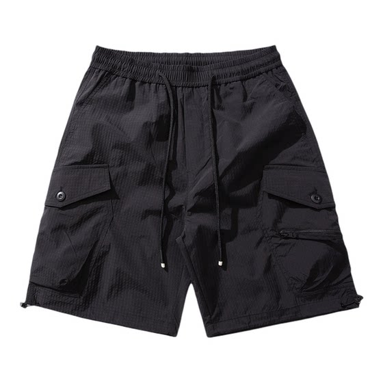 
Wukong is in stock. Summer trendy brand outdoor large pocket straight sports five-quarter pants for men and women, loose and versatile casual shorts.