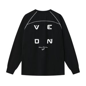 Weidong countercurrent sports long-sleeved men's quick-drying American shooting clothes fitness t-shirt training running breathable round neck top V