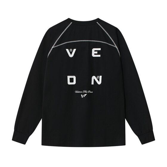 Weidong countercurrent sports long-sleeved men's quick-drying American shooting clothes fitness t-shirt training running breathable round neck top V