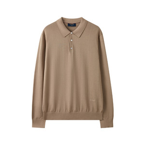 
SCOFIELID men's 2026 early spring new product polo collar soft and comfortable long-sleeved knitted pullover sweater