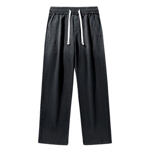 
Men's casual jeans, men's loose straight autumn pants, men's American style 2026 new trousers, versatile men's pants