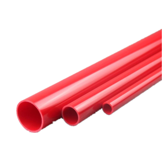Pipa Air PVC Merah Terang - Diameter 50mm