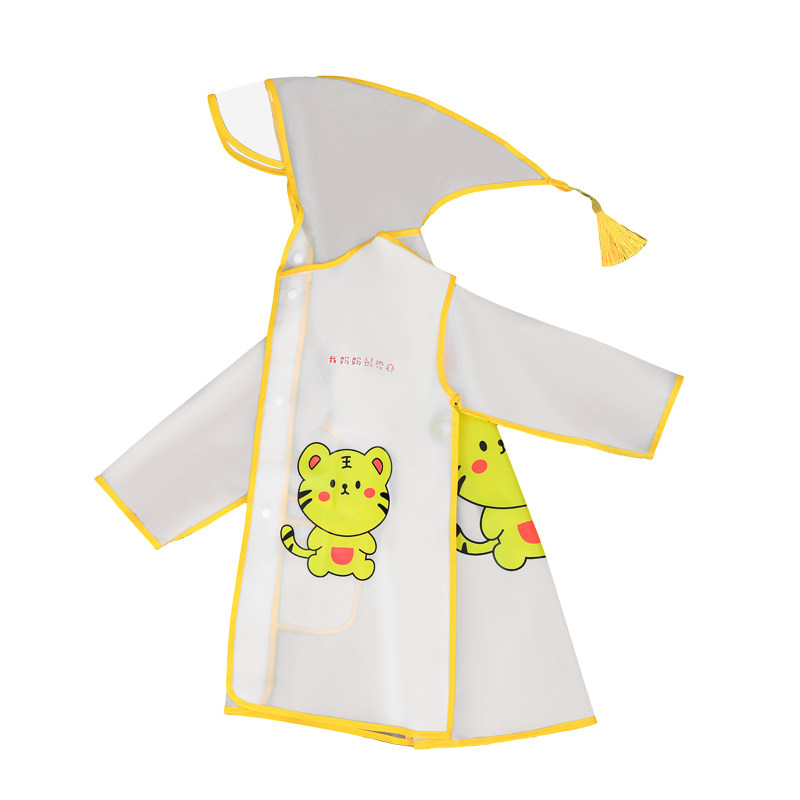 Fewlby Tuta Impermeabile Bambini Tuta Pioggia Bambina Antipioggia con Cappuccio Poncho Impermeabile Ragazze Ragazzi Giacche da Pioggia con Cappello Trasparente per 1-3 Anni