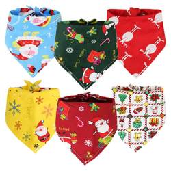 Shubai Christmas Triangle Scarf 2 pieces 95% off