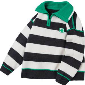 [99.9 Yuan 2 pieces] Mini Bala knitted sweater for boys and girls in autumn and winter baby sweater thickened sweatshirt top