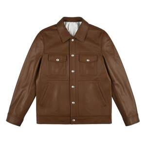 
[Sheep Leather] Raidy Boer/Raidy Boer 2026 Spring Men's Casual Leather Jacket Jacket 2703
