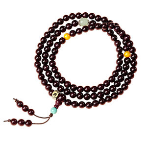 
Gongli Shangxin Xiaoye Rosewood Bracelet Women's Official Flagship Store 108 Indian Rosewood Zodiac Year Bracelet