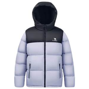 
Camel Volcano Down Jacket Women's 2025 New Autumn and Winter Coldproof Short Thickened Warm Windproof Hooded Jacket for Men