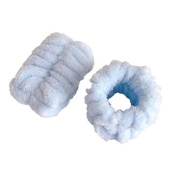 Washing face, wristband cuffs, water absorption cover net red hair strap
