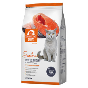 It tastes its cat grain Smalfish flavor, cat kitten kitten, general -purpose cat main food 2.5kg5*0.5kg
