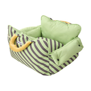 
Laiben pet car kennel, special cat and dog kennel safety seat, portable and washable sofa sleeping pad, car bed