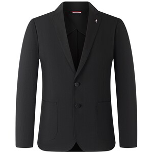 
[Easy to take care of] Navigare Italian sailing spring black casual suit men's thin suit jacket