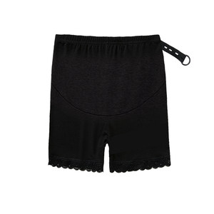 Pregnant women's safety pants anti -taking light summer belly to pregnant women leggings four -corner shorts thin summer, summer bottom safety pants summer
