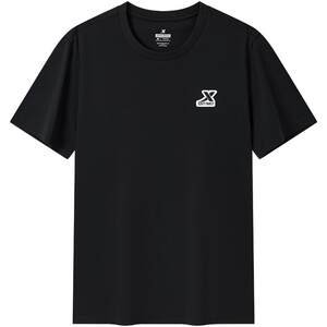 
Xtep round neck short-sleeved T-shirt for men new summer casual pure cotton half-sleeved top simple breathable women's sports T-shirt