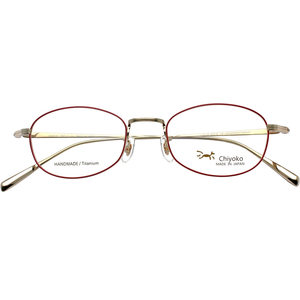 
Japanese handmade Chiyoko glasses frame for women, ultra-light pure titanium, retro, artistic, fashionable, myopia glasses frame 8105