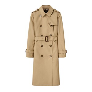 
[Pima Mian] Scofield women's British double-breasted mid-length/long waist windbreaker 2026 spring new product