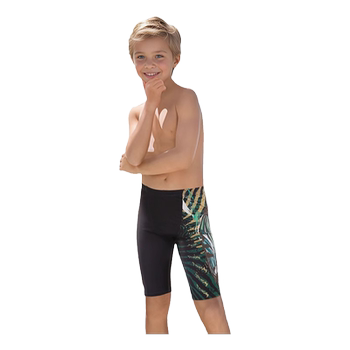 TOSWIM children's swimming trunks for men's big kids knee-length teenagers professional training competitive swimming trunks 2024 fashion style
