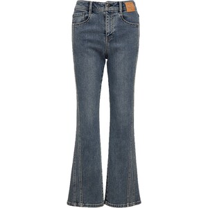 
[Hot-selling shorts for small men] ONLY2026 new summer high-waist elastic slimming nine-point flared jeans