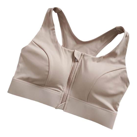Gaoqiang sports fitness and breathable worker vest female shock prevention gathers yoga bra, wearing riding quick -drying all -in -one