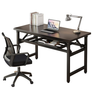 Folding computer desk desk, simple modern home desk, bedroom bedroom simple learning table office writing table