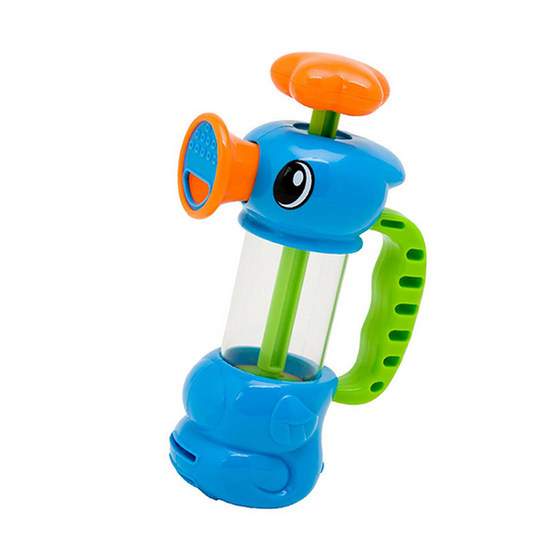 Children's bath toys, sea horse pumping pump water faucet, baby bath, water spray, water spray, toys, boys and girls