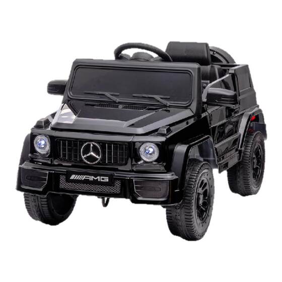 Children's electric vehicle four-wheel G-off-road car remote toy car can take a man and girl 1-6-year-old baby car
