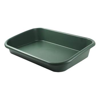 Gardening soil replacement and basin transfer operation tray is easy to clean