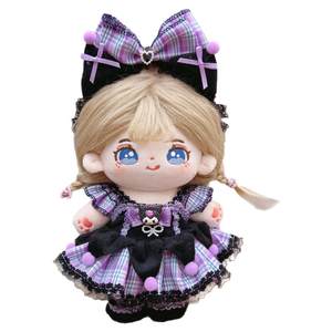
Good-looking cotton doll clothes 20cm skirt super cheap genuine girl clothes 20cm doll clothes