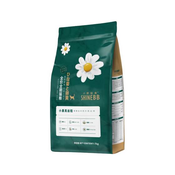 Langji Ono Fragrance Frozen Dry Cat Food 14*0.5kg into a cat kittens British short cloth puppet cheeks to tear, cat main food 7kg
