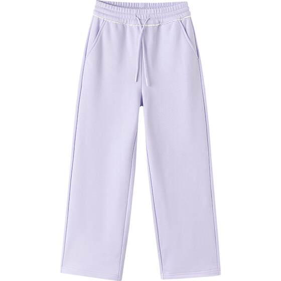 
Balabala girls' pants medium and large children's sports pants spring and autumn children's clothing children's straight pants baby casual sweatpants