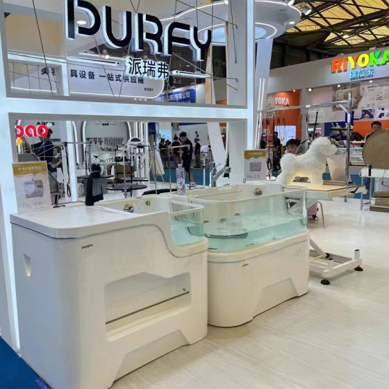 PURFY派瑞弗宠物新品双槽浴缸猫咪专用浴池美容店用按摩浴盆SPA缸