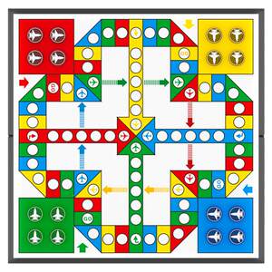 
Flying Chess Children's Edition Magnetic Puzzle Primary School Student Parent-Child Interaction Kindergarten Magnetic Portable Toy Magnetic Chess Board