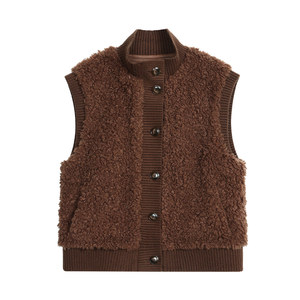 
pusumede winter darling imitation fur short vest vest feminine layered sleeveless fur top