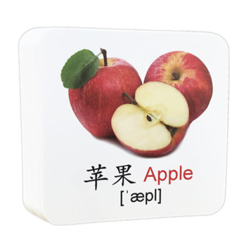 
Young children's audio fruit cognition English word card
